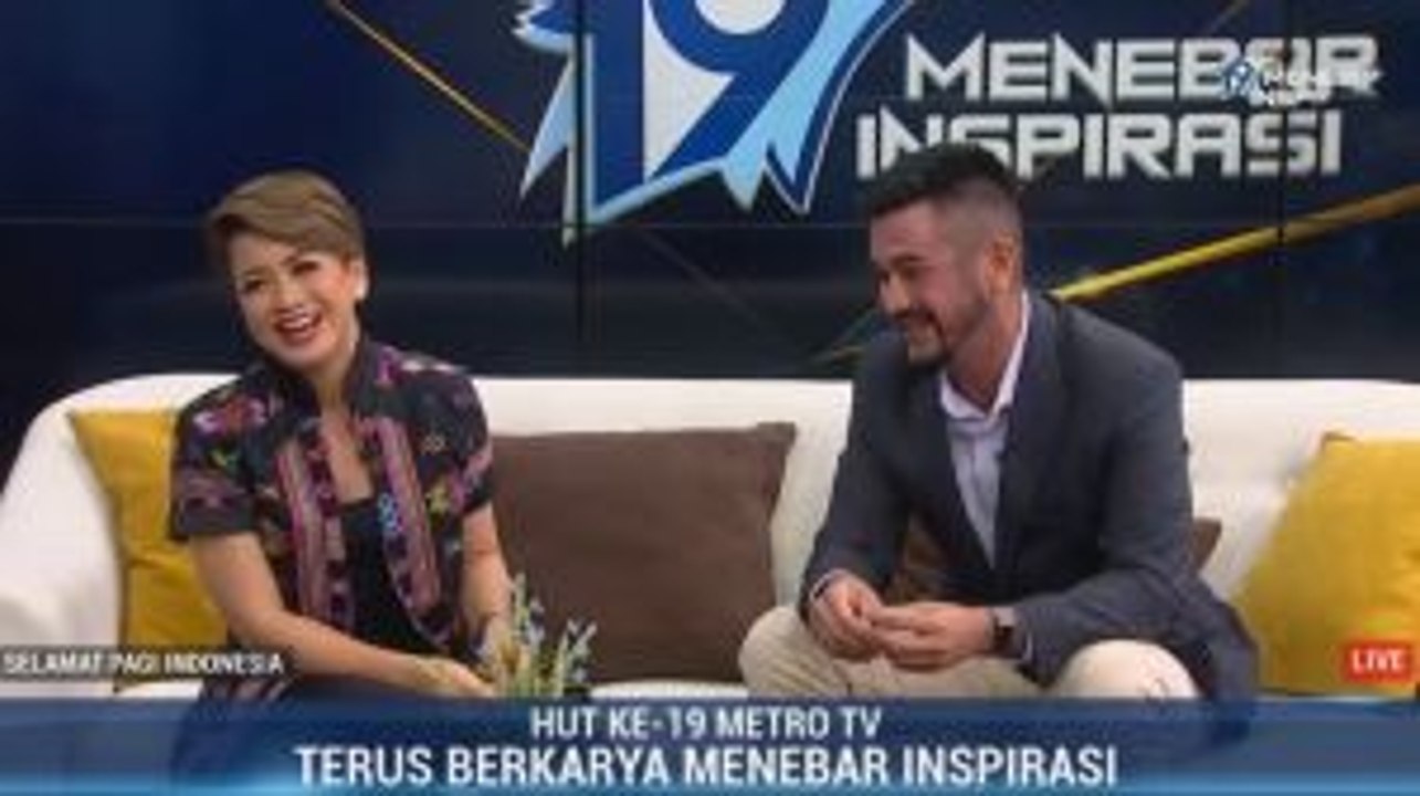 Pengalaman Jason Tedjasukmana dan Prita Laura Berkarier di Metro TV