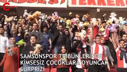 Çocuklar şaşkınlık ve sevinci bir arada yaşadı!