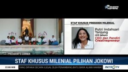 Staf Khusus Milenial Pilihan Jokowi