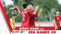 U22 Việt Nam - U22 Brunei | Hà Đức Chinh ghi bàn đầu tiên cho đội nhà tại SEA Games 30 | VPF Media