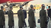 Cumhurbaşkanı Erdoğan, Ankara Esenboğa Havalimanı'ndan Katar’a Hareket Etti