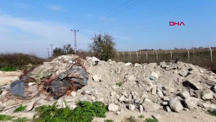 Büyükçekmece ve arnavutköy'deki tarım alanlarını moloz ve çöple doldurdular -1