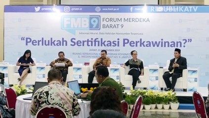'Jangan Sampai Ada Istilah Gagal Menikah Akibat Sertifikasi'
