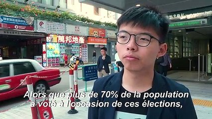 Hong Kong: victoire écrasante des pro-démocratie, désaveu pour Pékin