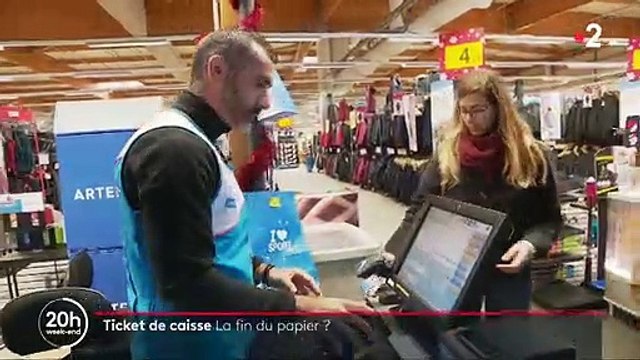 Loi anti-gaspillage : Les tickets de caisse vont-ils bientôt être supprimés dans les magasins ? - VIDEO