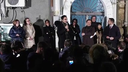 M5S, incontro a Valguarnera Caropepe (Enna) con Di Maio -2- (24.11.19)