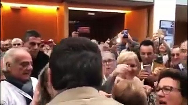 Rimini - Salvini accolto alla fiera Cosmosenior- Siamo tutti con te (24.11.19)