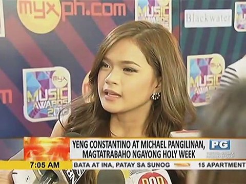Yeng Constantino at Michael Pangilinan, magtatrabaho ngayong Holy Week