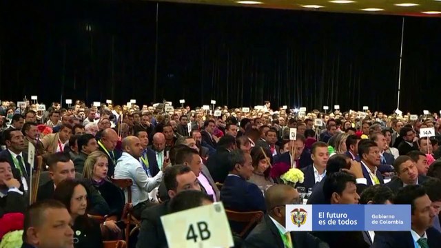 Duque y representantes electos comienzan el diálogo social en Colombia