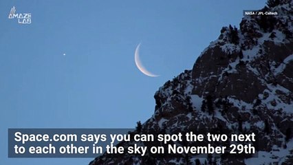 See the Moon and Saturn Get Cozy in the Night Sky This Week