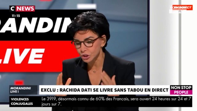 Morandini Live - Rachida Dati en larmes : elle évoque les conséquences de son mariage forcé (vidéo)