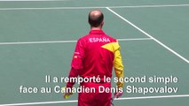Tennis: Nadal offre à l'Espagne sa 6ème Coupe Davis