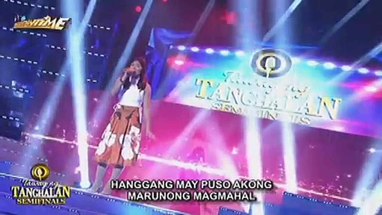 Semi-Finals Round 5: Mary Gidget Dela Llana sings Wency Cornejo’s Hanggang