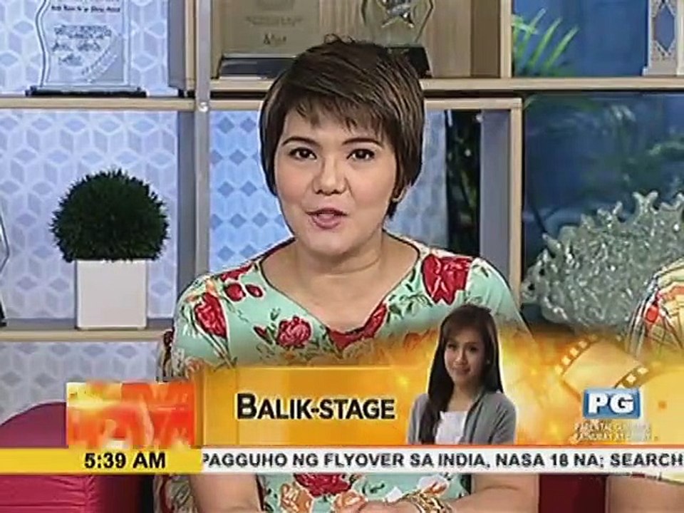 Rachelle Ann Go, balik-stage kagabi sa Les Miserables