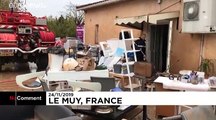 ویدئو؛ سیل در جنوب شرقی فرانسه جان ۴ نفر را گرفت
