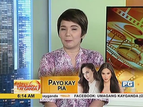 Wonder Woman' Gal Gadot, may payo kay Miss Universe Pia Wurtzbach