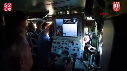 'Pars' ve 'Kaplan'dan yapılan füze atışında hedef başarıyla vuruldu