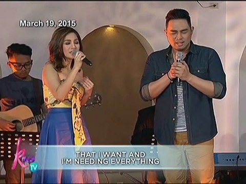 Jed and Kyla sing Taylor Swift's Teardrops On My Guitar