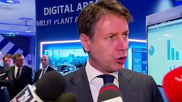 Melfi - Il premier Giuseppe Conte in Basilicata in visita alla Sata - 25.11.19