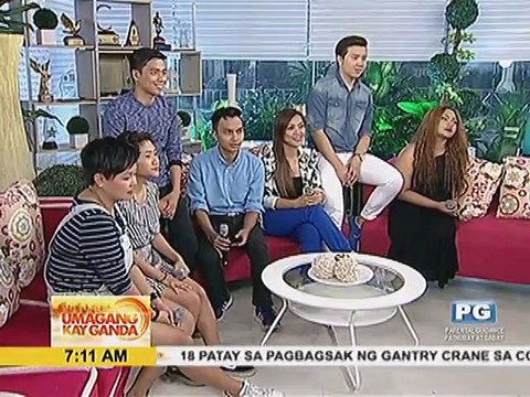 Umagang kantahan with Pinoy acapella group: Pinopela, live!