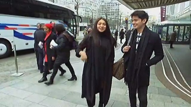 James at Nadine, binisita ang Notre Dame Cathedral sa Paris