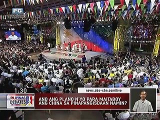 ential Town Hall Debate: Paninindigan sa West Philippine Sea