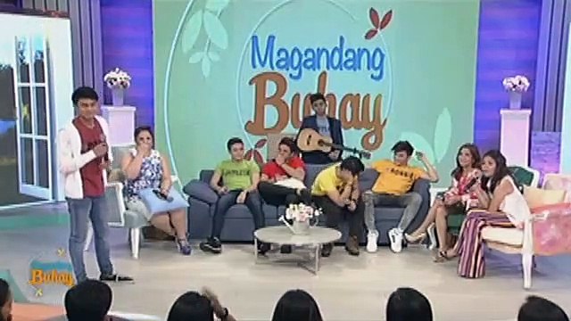 Hashtag Paulo pinakilig ang Magandang Buhay audience sa ganda ng boses nya