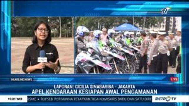 Korlantas Polri Gelar Apel Kesiapan Pengamanan Natal dan Tahun Baru 2020