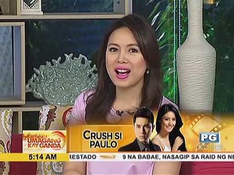 Sexy star Ritz Azul, crush si Paulo Avelino