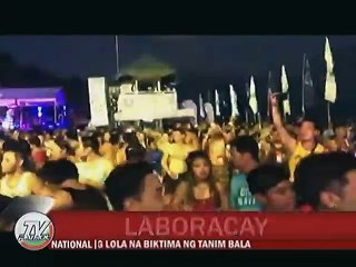 Celebrities at turista, nakisaya sa ""Laboracay""