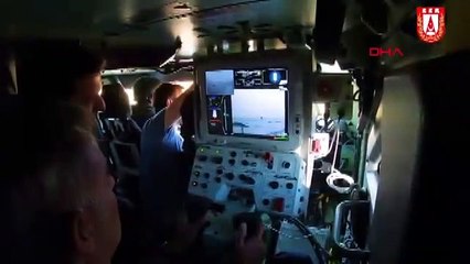 ‘Pars’ ve ‘Kaplan’dan yapılan füze atışında hedef başarıyla vuruldu