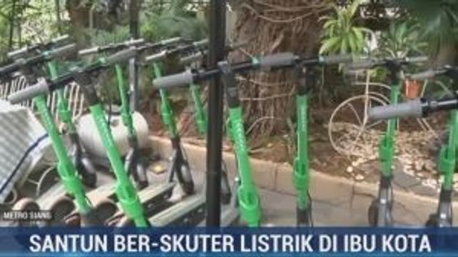 Tilang Skuter Listrik Mulai Berlaku