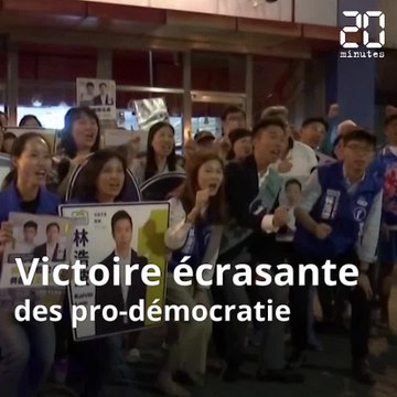 Victoire écrasante des pro-démocratie à Hong Kong