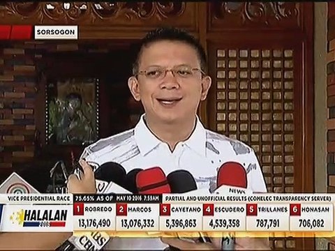 Sen. Chiz Escudero, nag-concede na at nagpasalamat sa mga sumuporta sa kanya sa Halalan