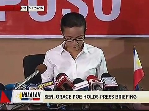 Senator Grace Poe, nag-concede na