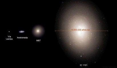 ¿Cuál es la galaxia más grande conocida?
