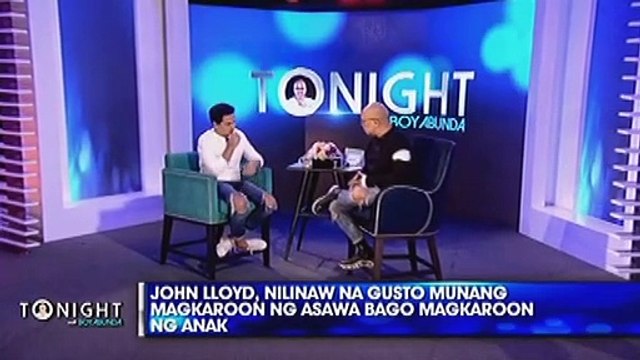 Is John Lloyd Cruz ready to have kids?