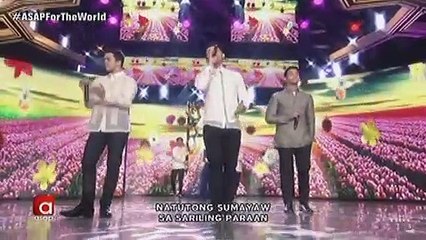 Next generation Heartthrobs Inigo, Elmo and Diego serenade Janella, Sue, Ylona and Andrea