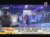 Sandara Park, bumisita sa 'It's Showtime'