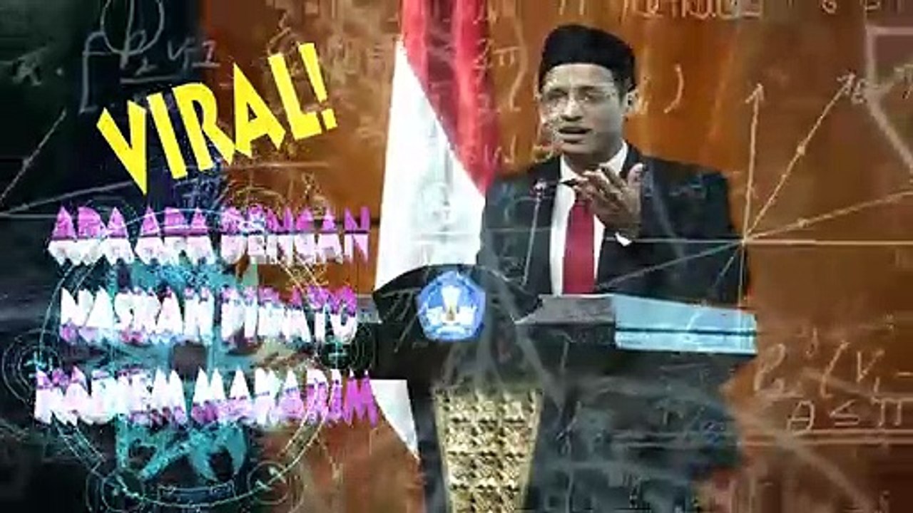 Viral! Ada Apa Dengan Naskah Pidato Nadiem Makarim - Begini Isinya