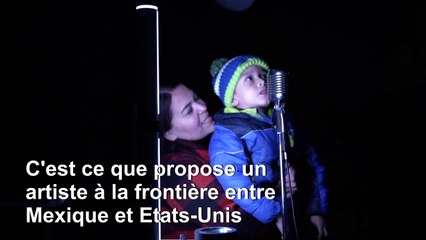 Des ponts de lumière connectent les États-Unis et le Mexique