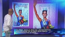 Miss Universe Pia Wurtzbach, ginawan na ng Phil Post ng commemorative stamp