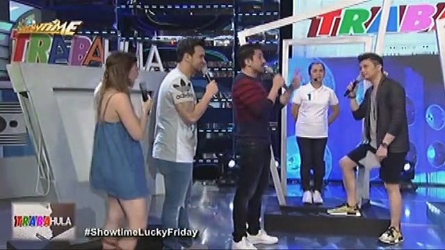 Paano ilalarawan ng TrabaHula contestants ang kagwapuhan ni Luis Manzano?