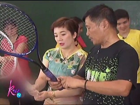 Kris, nag-aral maglaro ng Tennis