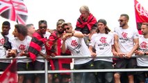 Ribas remembers Flamengo fire victims during Libertadores celebrations