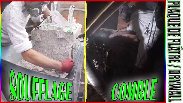 poser de l'isolation à 1 euro en comble perdu tuto ouate cellulose univercell soprema