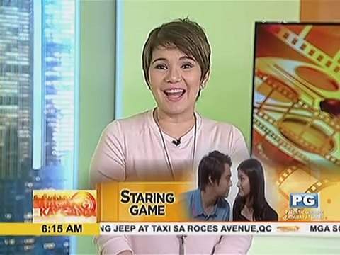 Liza Soberano at Enrique Gil, nagpatagalan ng titig sa isa't isa