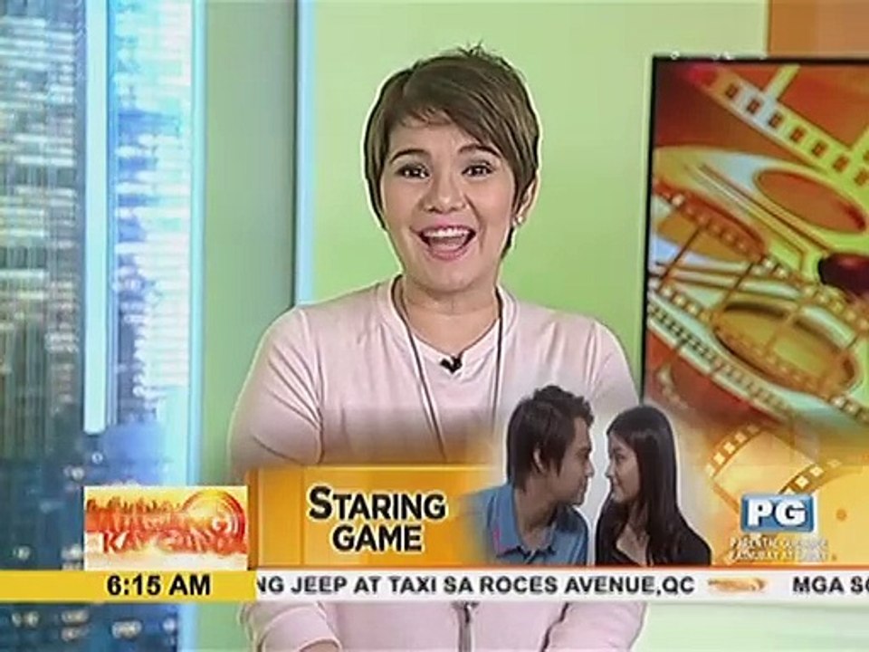 Liza Soberano at Enrique Gil, nagpatagalan ng titig sa isa't isa