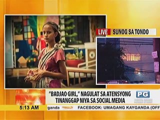 Badjao Girl, nagulat sa atensyong tinanggap niya sa Social Media
