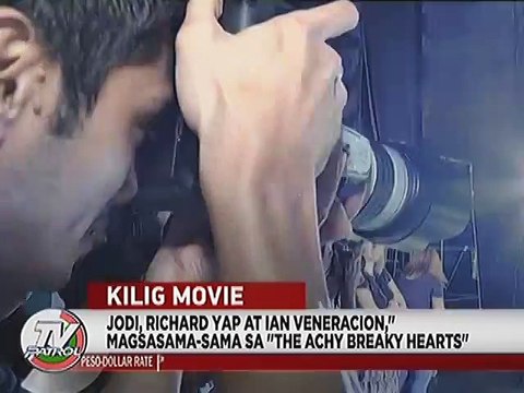 Jodi, Richard Yap at Ian Veneracion, magsasama-sama sa 'The Achy Breaky Heart'